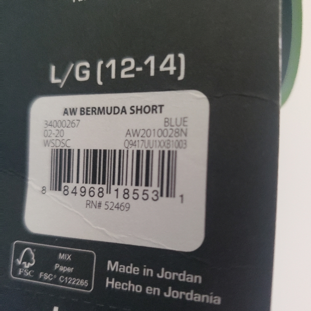 NWT Athletic Works Shorts Size 12/14 - Picture 4 of 4